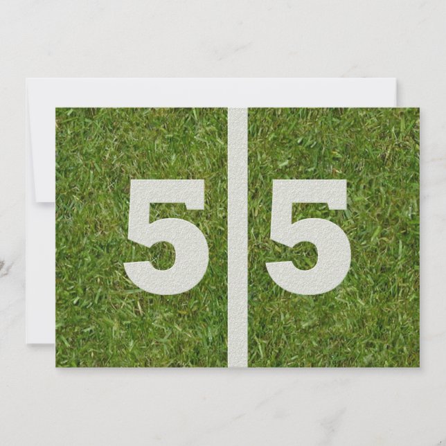 Invitation 55e anniversaire ! (Devant)