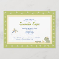 5 x 7 Contes Froggy Contes Grenouille Baby shower 