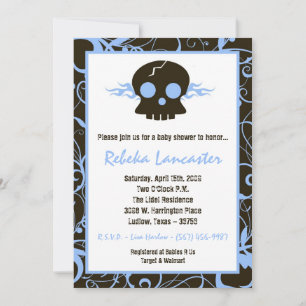 Invitation 5x7 - Invitation au Baby shower Roc Crâ