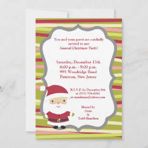 Invitation 5x7 Jolly St.Nick