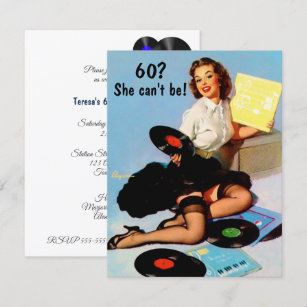 Invitations Faire Part Retro Pin Up Zazzle Fr