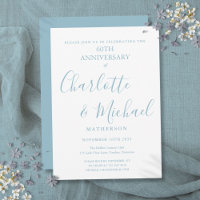 60ème Mariage Diamond Anniversaire Élégant Script
