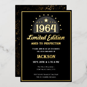 Invitation 60th Birthday Limited Edition