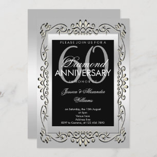 Invitation 60th Wedding Anniversary