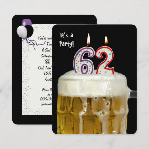 Invitation 62e fête de la bière