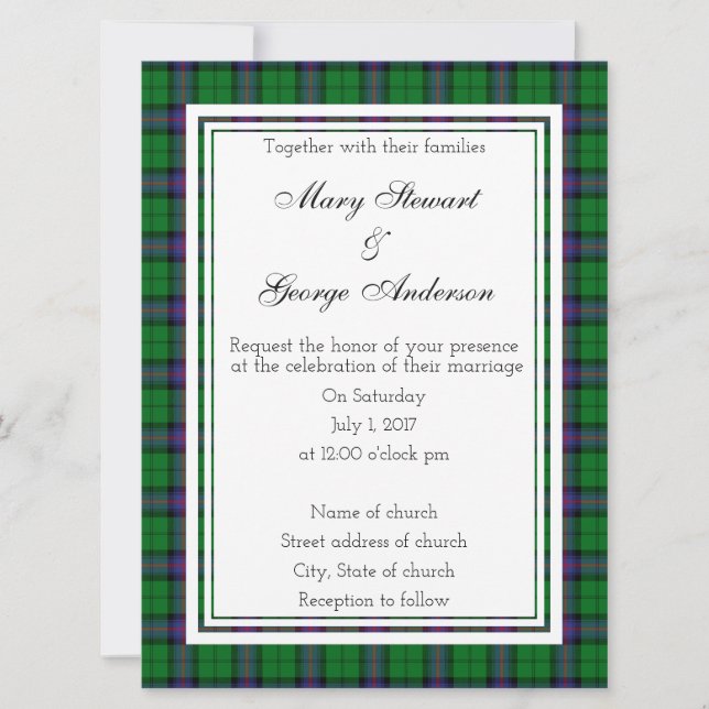 Invitation 6,5 x 8,75 front d'invitation (Devant)