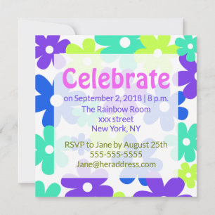 Invitation 70 et encore super ! Anniversaire de baby boomer