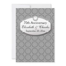 70e anniversaire du Mariage Platinum Z03