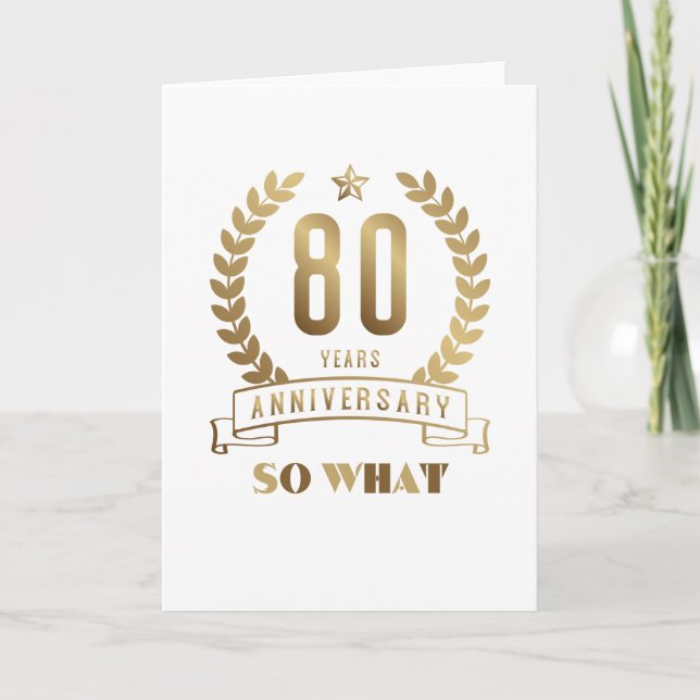 Invitation 80 alors que (Devant)