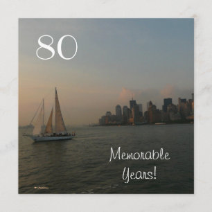 Invitation 80 Ans/Hommes célèbres