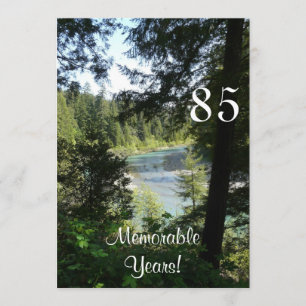 Invitation 85 Ans/Anniversaire Célébration-Lakeview