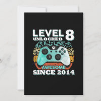 8 Anniversaire Cadeaux Garçons Niveau 8 Joueur dév