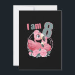 Invitation 8 ans 8 ans tenue d'anniversaire Garçon fille mign<br><div class="desc">Funny Flamingo Gift for men,  Gift for women,  wife,  husband,  son,  daughter,  grandson,  granddaughter. Design Gift Idea for Birthday,  Christmas,  Anniversary,  Fathers day,  Mothers Day,  matching outfit men,  women,  father,  wife,  teacher.</div>