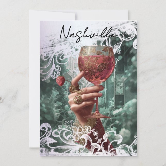 Invitation *~* A101PHOTO Cocktail Nashville EVJF 30 (Devant)