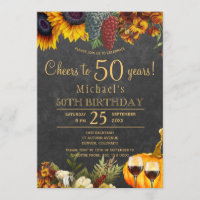 À 50 ans, vive la fête rustique d'anniversaire