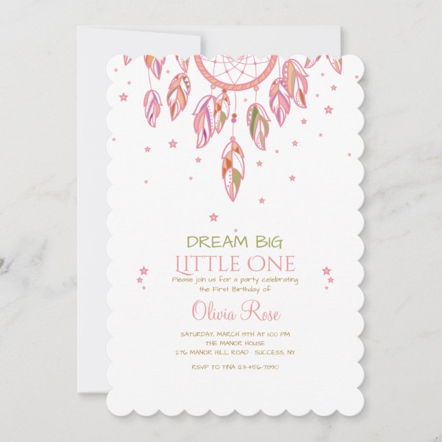 Invitation à attraper un rêve (Devant)