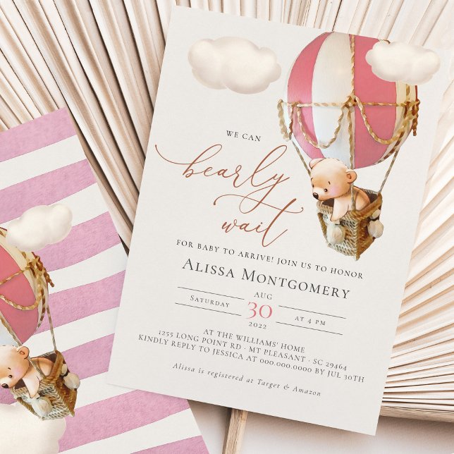 Invitation à balloon à air chaud (Créateur téléchargé)