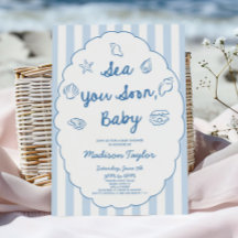 À bientôt bébé, Coquillages de bébé Fête Côtière