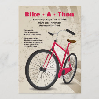Invitation à Bikeathon