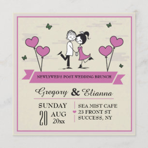 Invitation à Brunch, un Mariage
