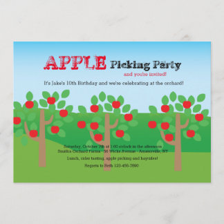 Invitation à choisir des pommes