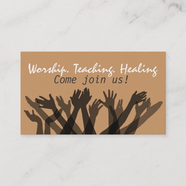 Invitation à Church.Worship.Bible.Healing.Prayer (Devant)