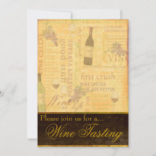 Invitation à déguster des vins