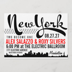 Invitation à destination de NEW YORK