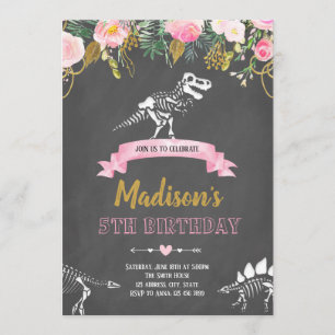 Invitation à dinosaures