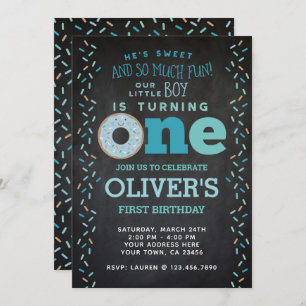 Invitation à Donut 1er Anniversaire