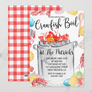 Invitation à faire bouillir l'écrevisse de Pâques