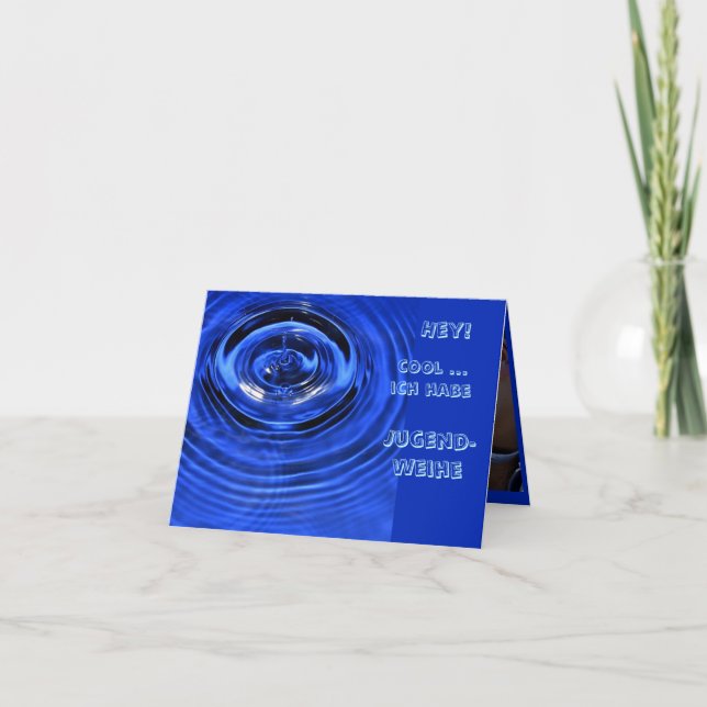 Invitation à fêter une fête de jeunesse (Devant)