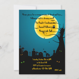 Invitation à Halloween