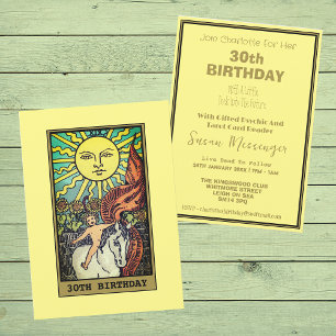 Invitation à la 30e fête d'anniversaire de la Sun 