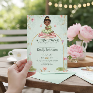 Invitation à la Baby Shower de la Petite Princesse
