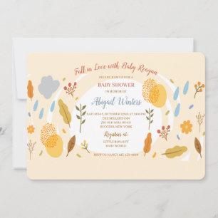 Invitation à la Baby Shower Tombez amoureux