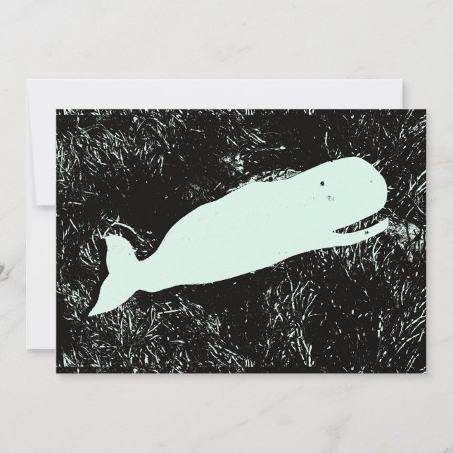 invitation à la baleine blanche (Devant)