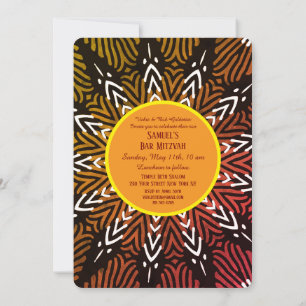 Invitation à la Bar Mitzvah