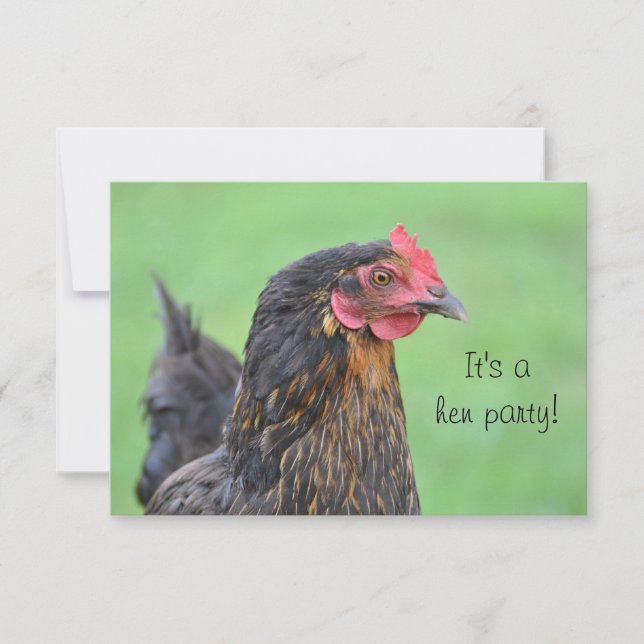 Invitation à la batchelorette (Devant)