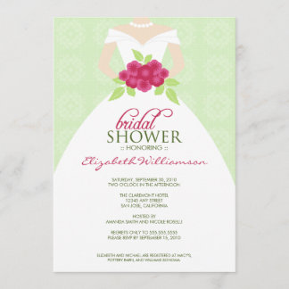 Invitation à la brasserie Mariage (menthe)
