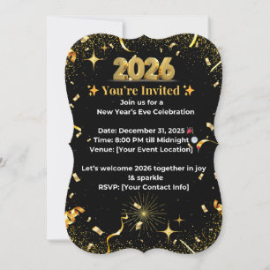 Invitation à la célébration de la Saint-Sylvestre