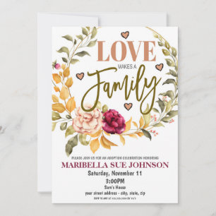 Invitation à la célébration de l'adoption