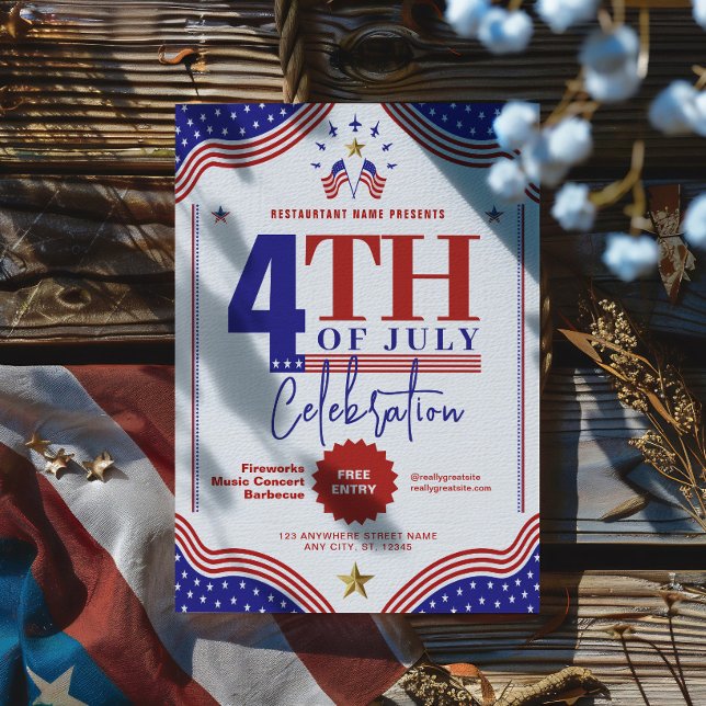 Invitation à la célébration du 14 juillet Création (Créateur téléchargé)