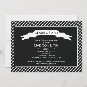 Invitation à la cérémonie de remise des diplômes B