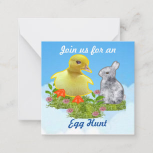 Invitation à la chasse aux œufs