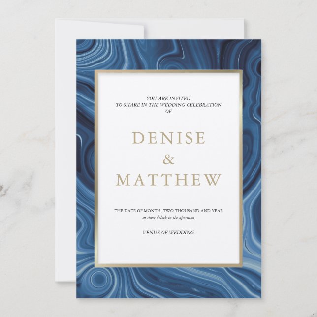 Invitation à la Collection d'Agate (Devant)