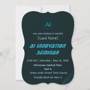 Invitation à la conférence sur l'innovation modern