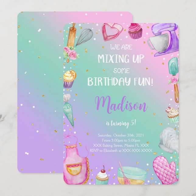 Invitation à la cuisson (Devant / Derrière)