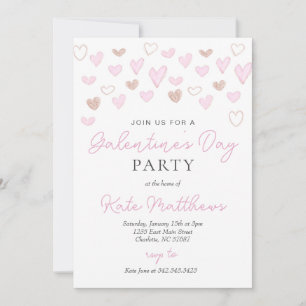 Invitation à la danse de la Galentines Day