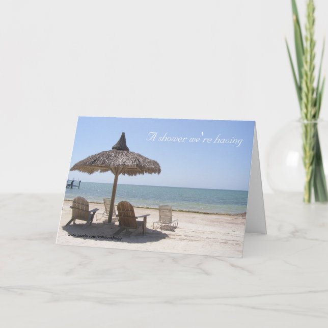 Invitation à la douche autour de l'horloge (Devant)